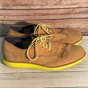Cole Haan - Lunargrand Suede wingtips oxfords - size 10.5
